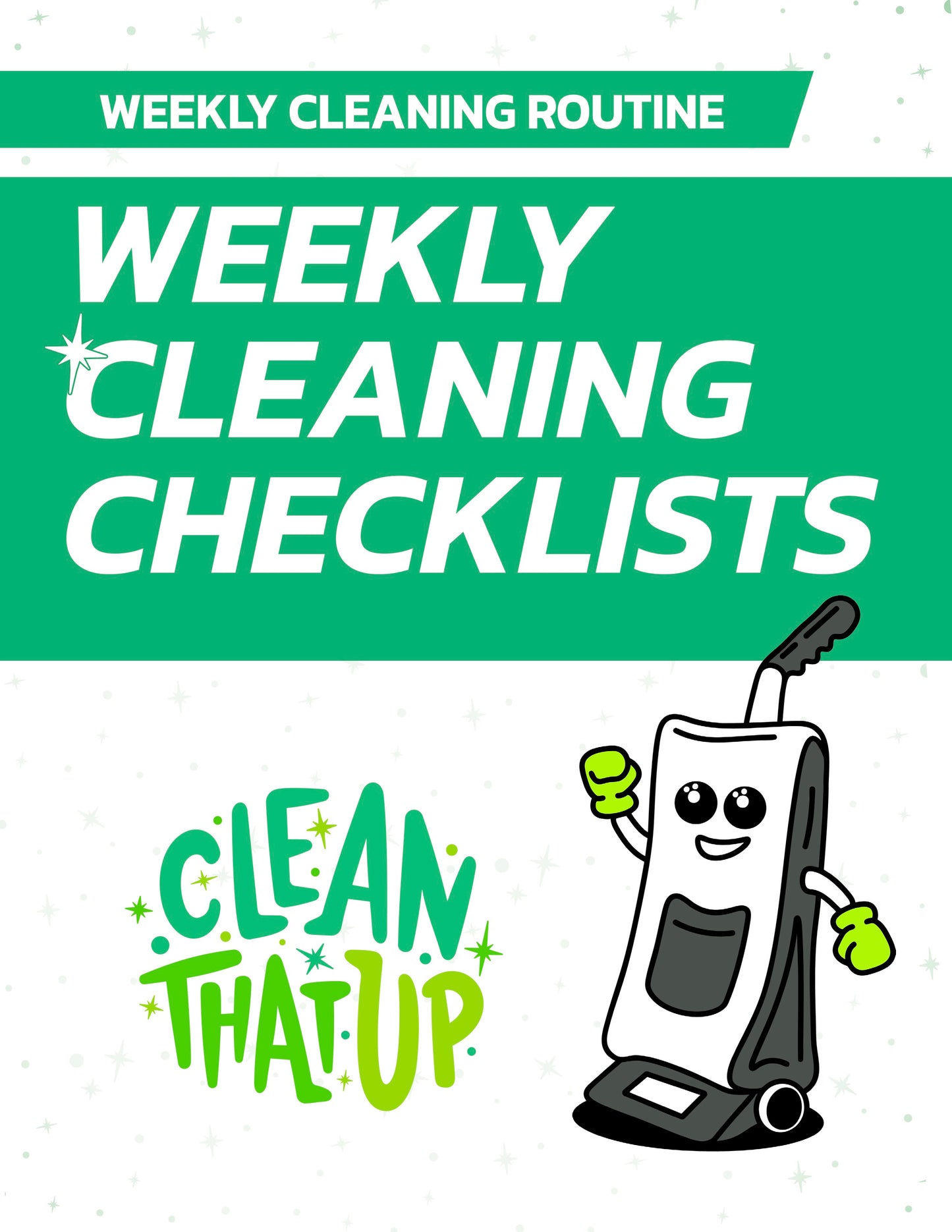 Weekly Checklist Bundle (5 PDFs)