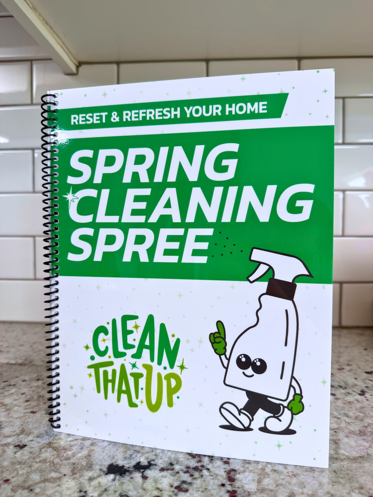 Spring Cleaning Spree Checklist - Printed Edition