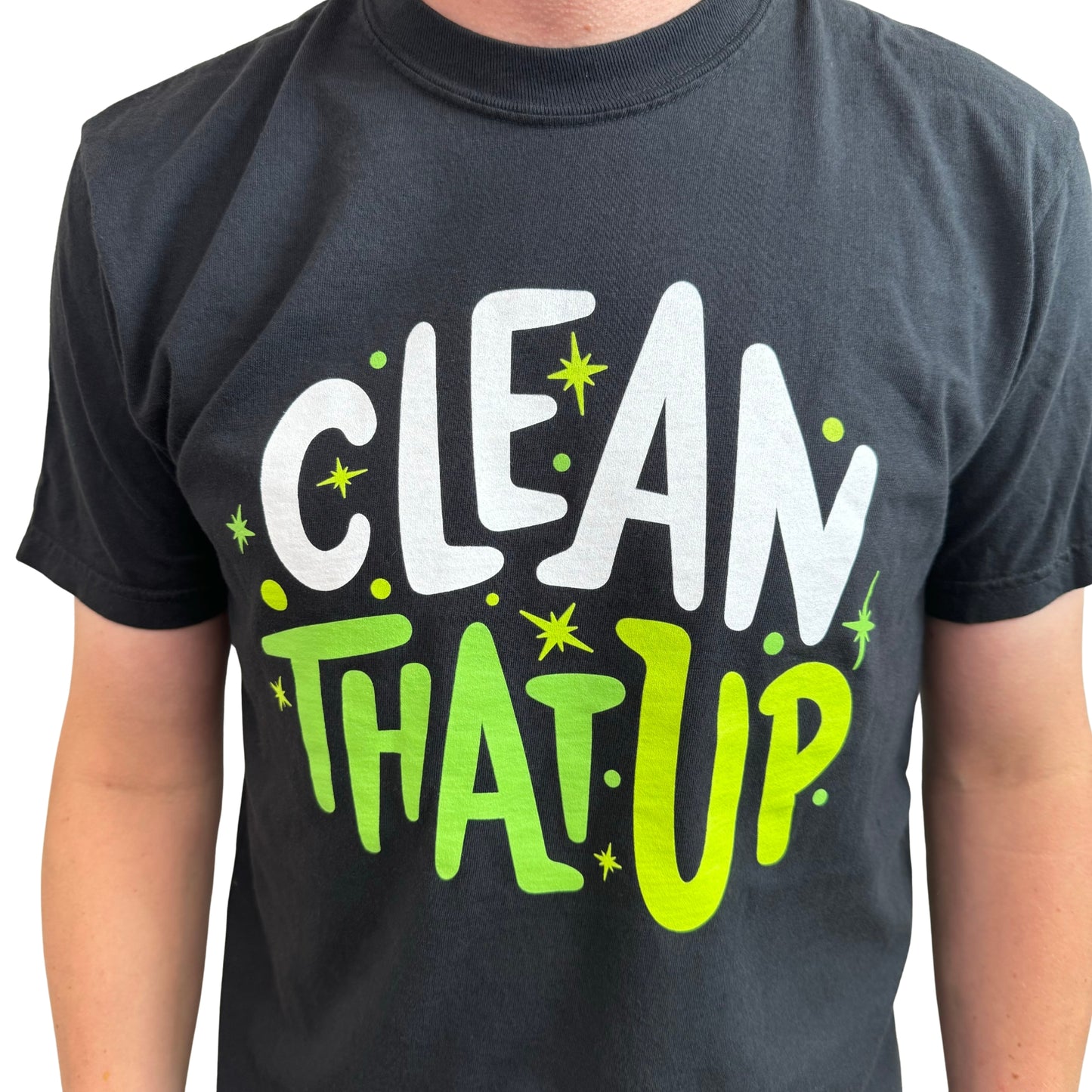 Clean That Up Logo T-Shirt