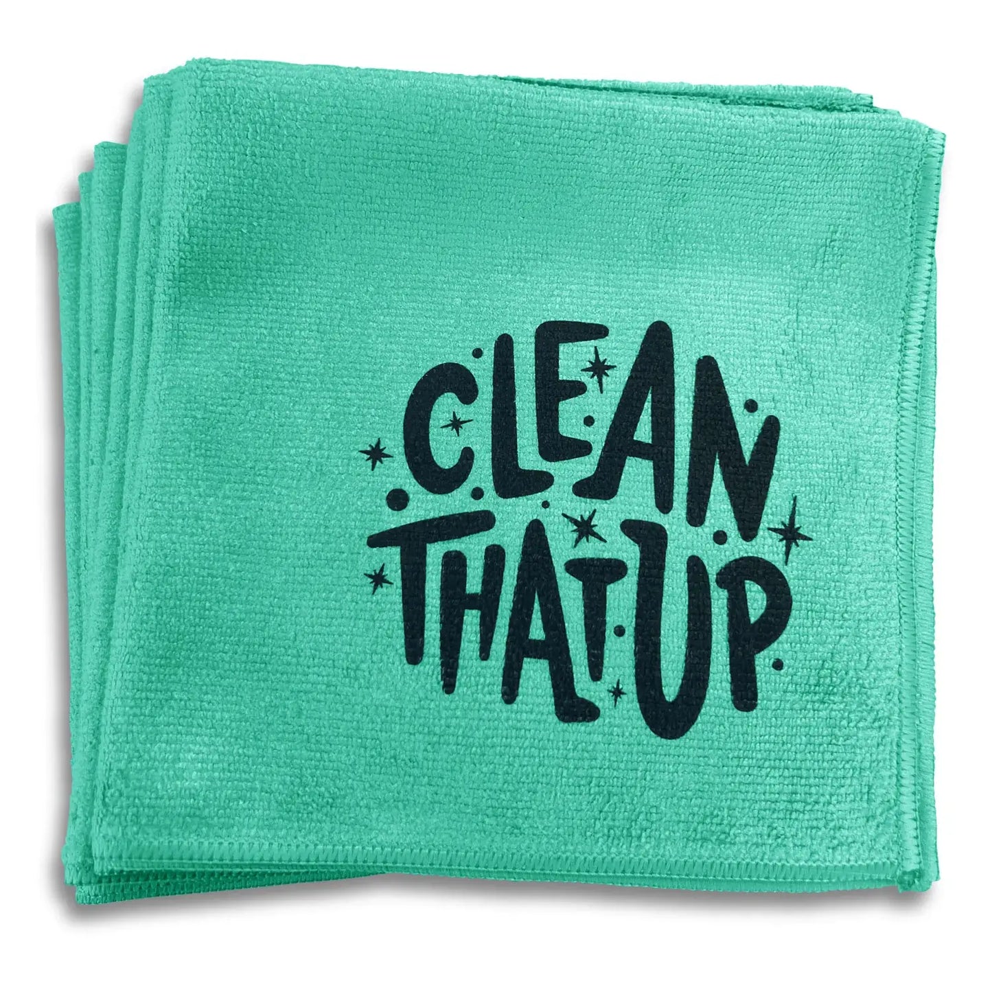 10 Pack Clean That Up Microfiber Towels