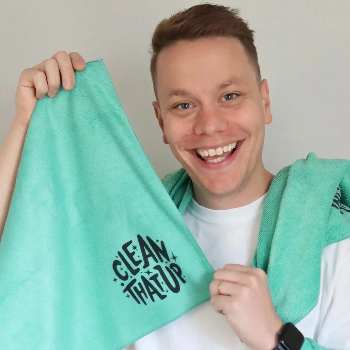 10 Pack Clean That Up Microfiber Towels